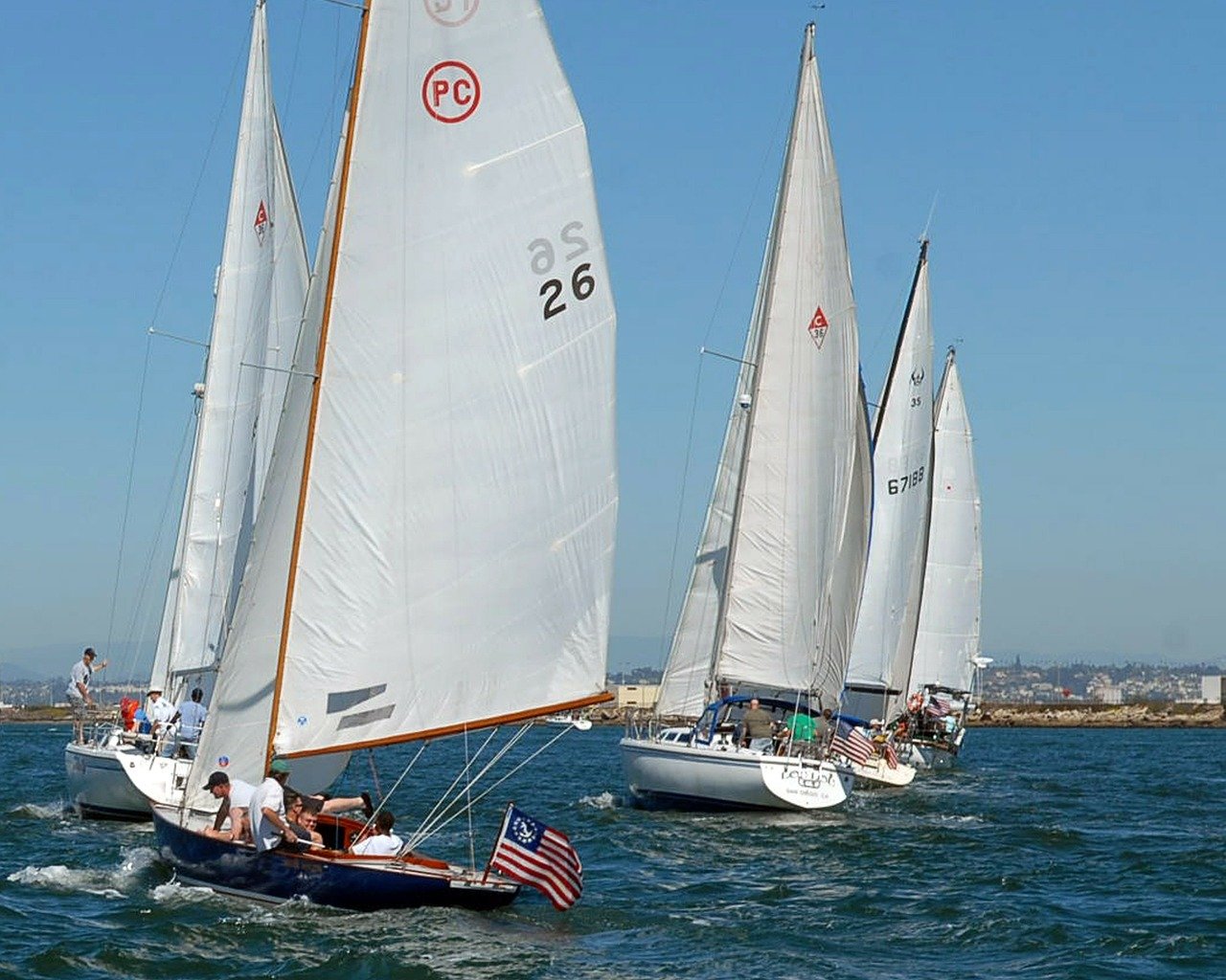 sailing in san diego