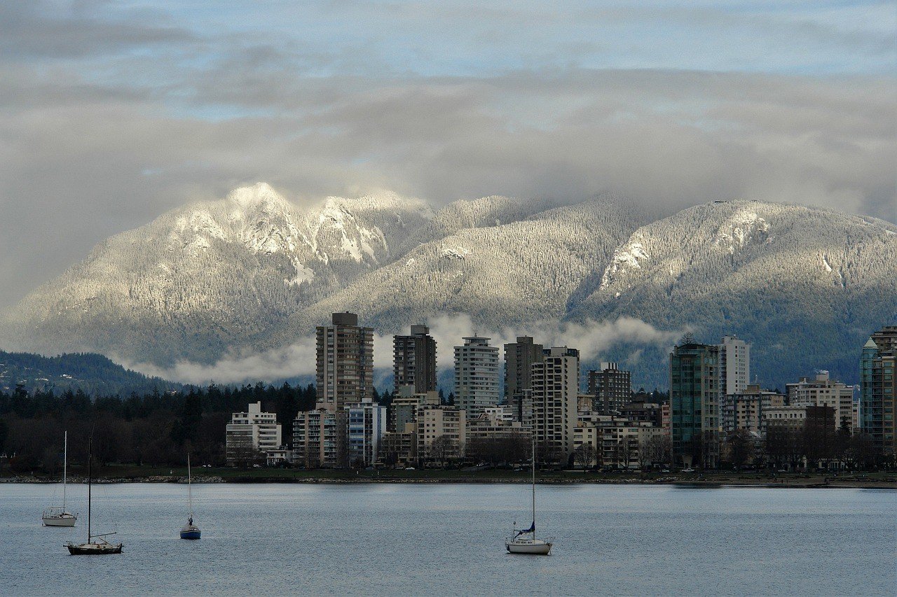 backpacking in vancouver in winter 
