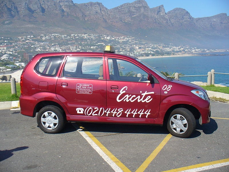 Taxiurile sunt sigure în Cape Town?