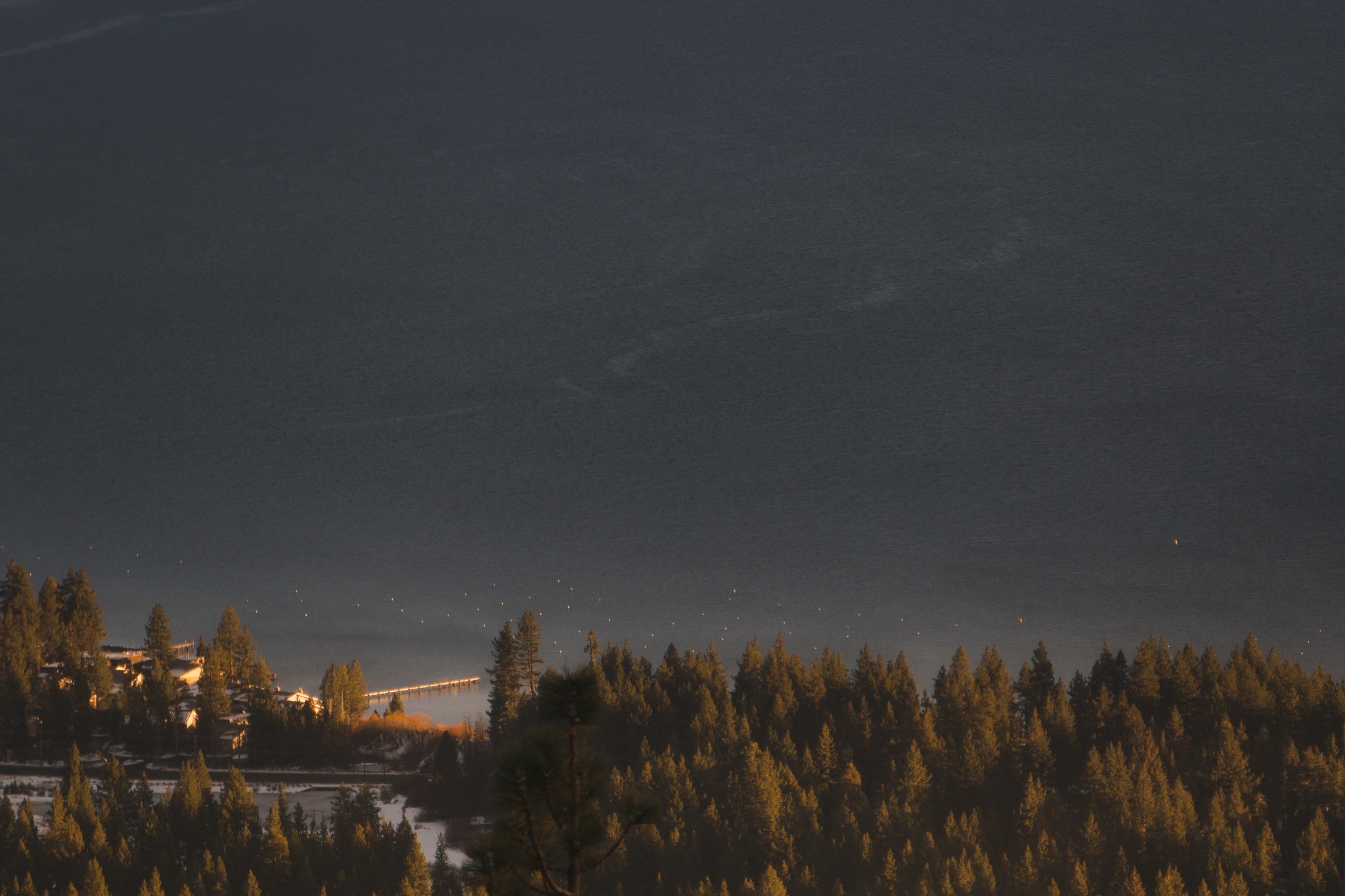 hiking around Lake Tahoe California