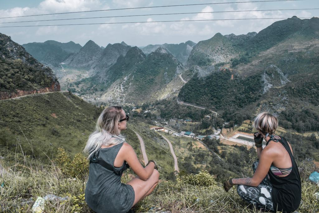 Sung La Valley views on Ha-Giang Loop in Vietnam