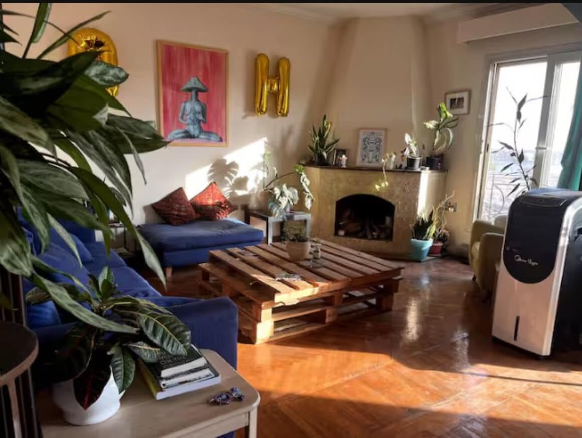 Quiet Artistic Room w/ Nile View