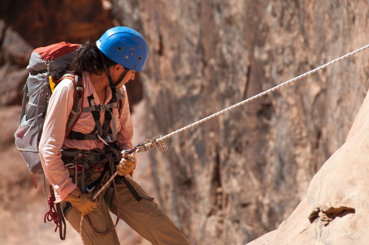 rock climber things to do in utah