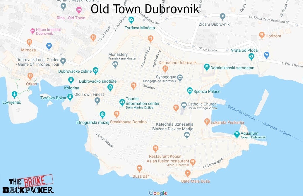 dubrovnik itinerary