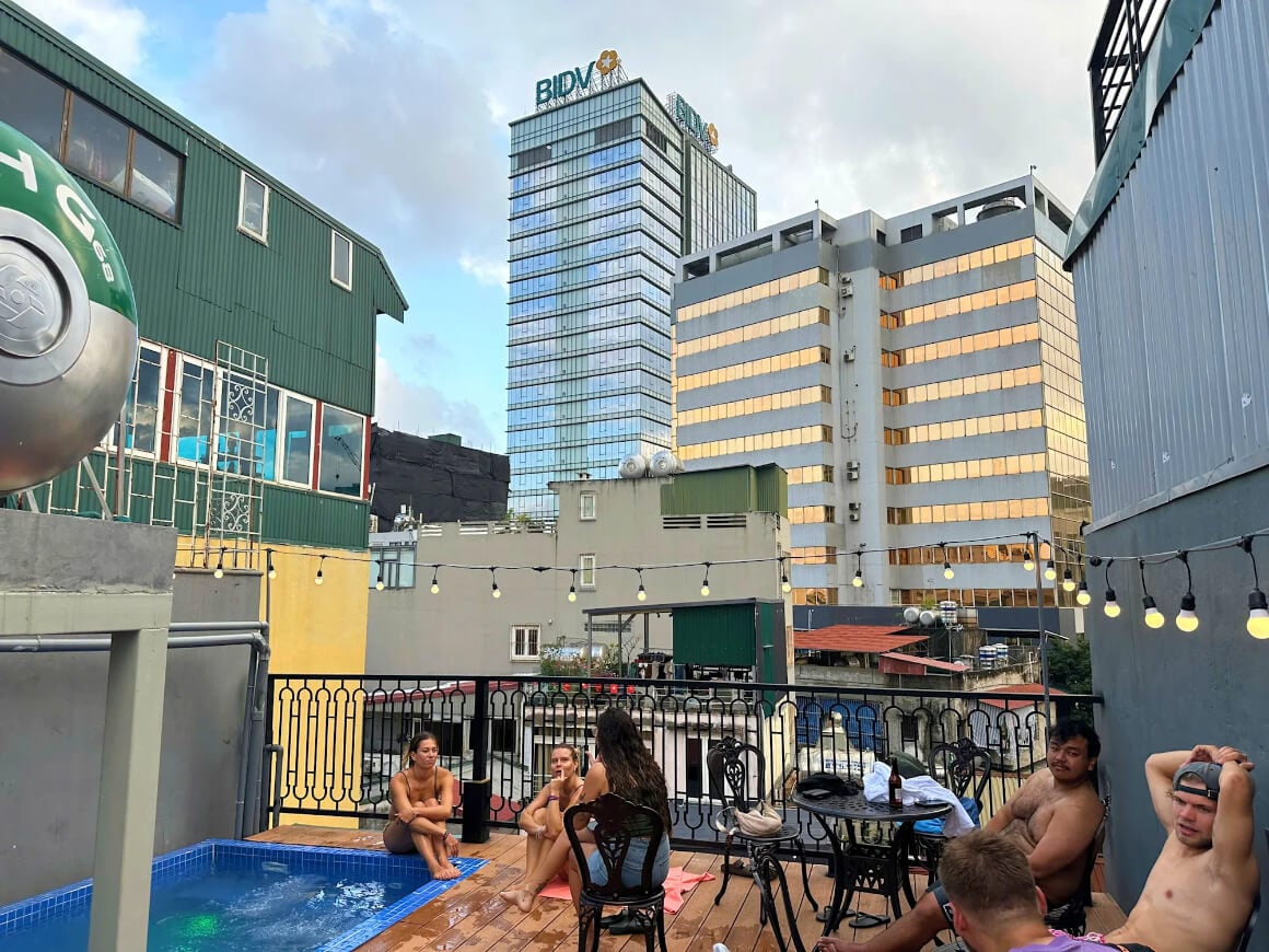 mama hostel and rooftop pool hanoi