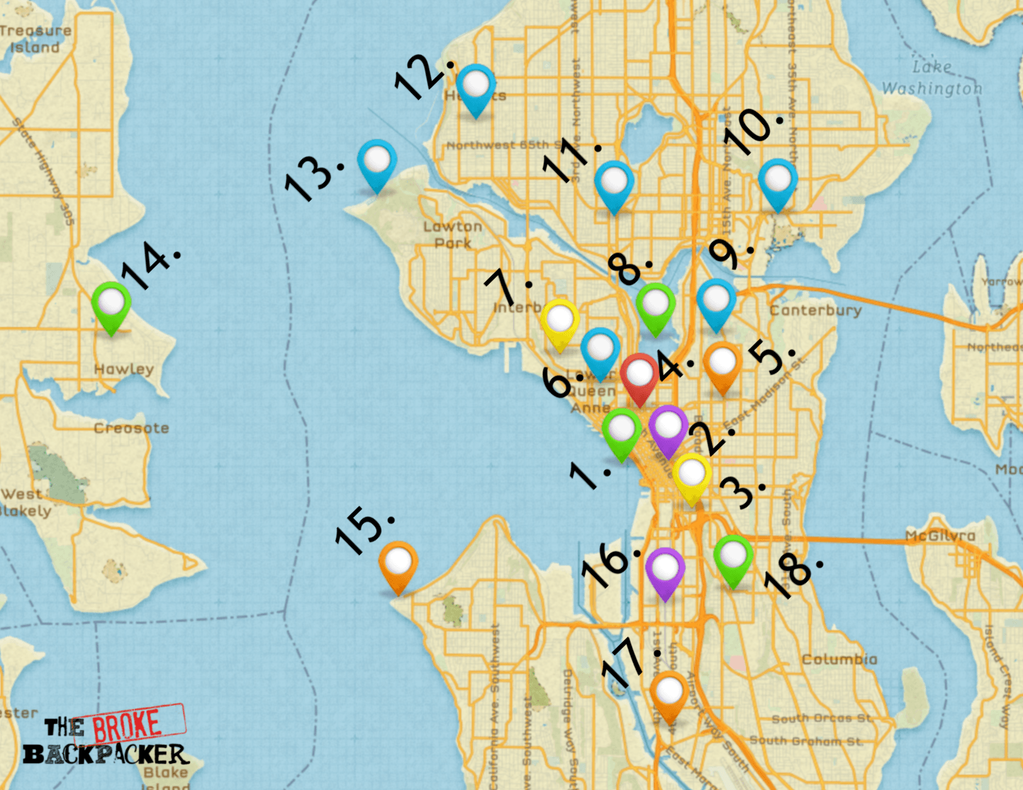 travel plan in seattle