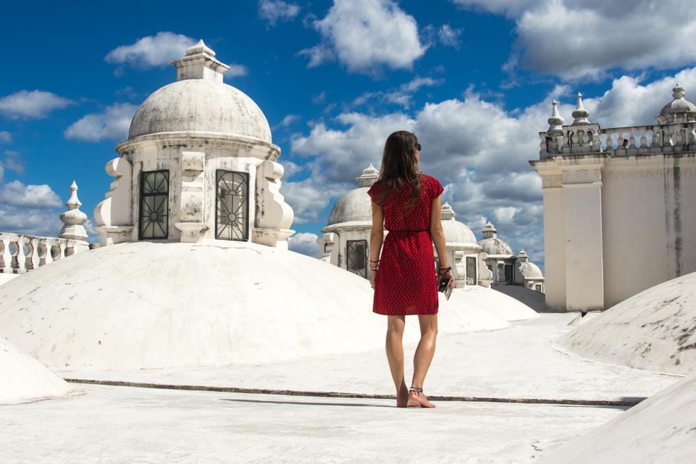 A woman travelling safely in Nicaragua alone