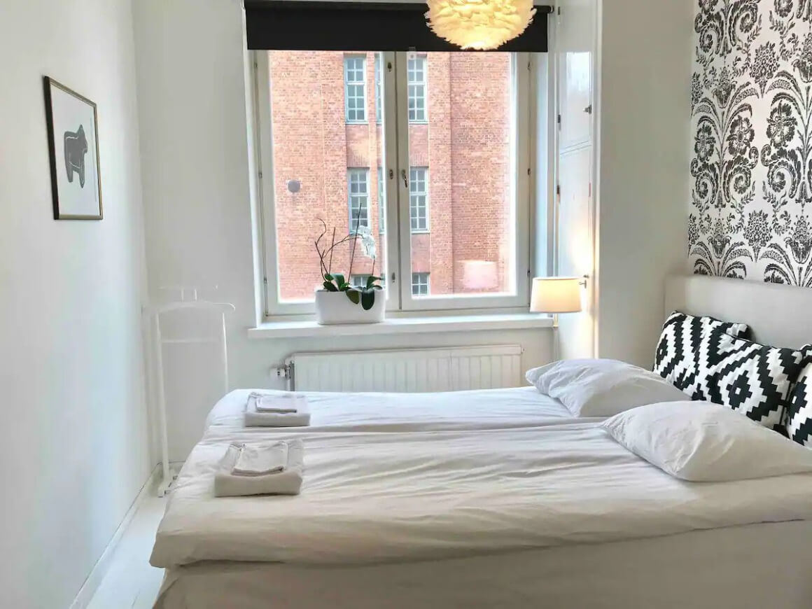 Cute Bedroom in City Center, Helsinki Finland