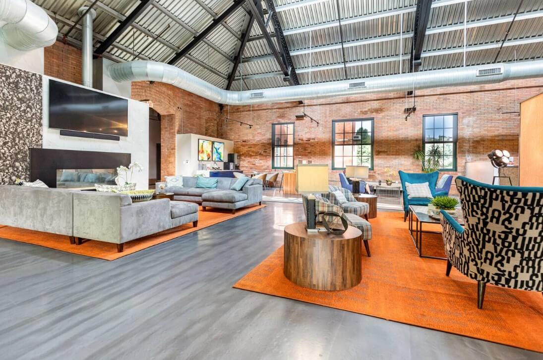 Industrial Loft w lots of character and light