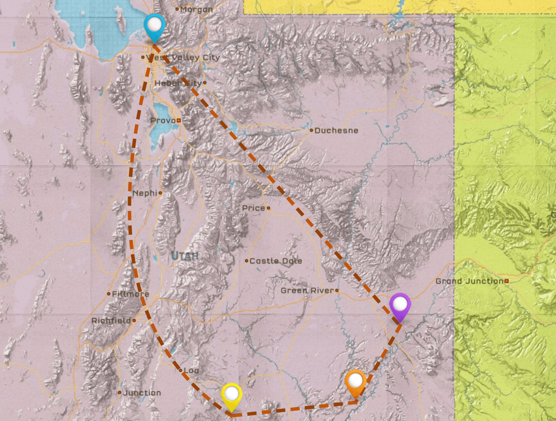 Utah National Park Itinerary