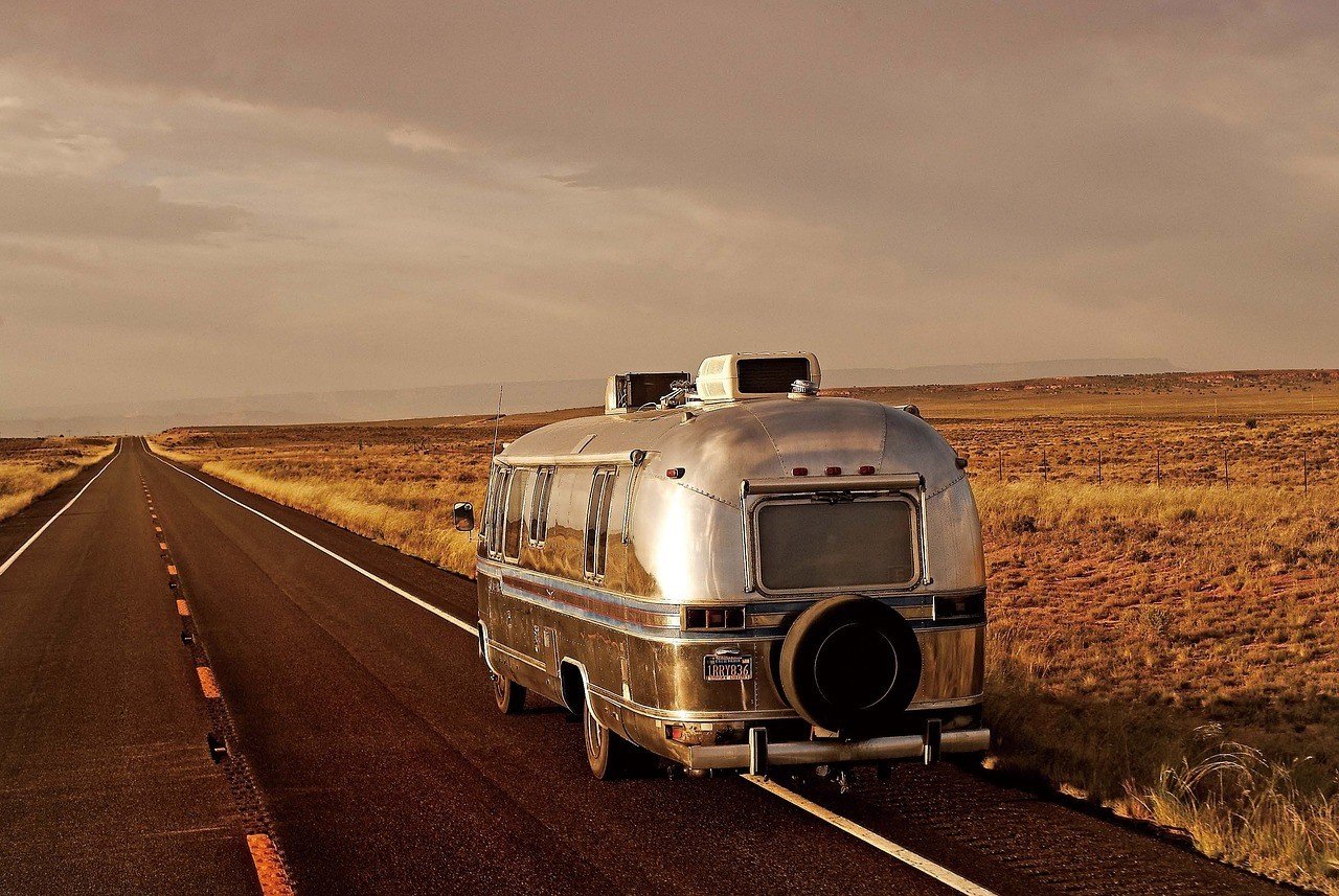 rv airstream trailer outside of las vegas travel guide