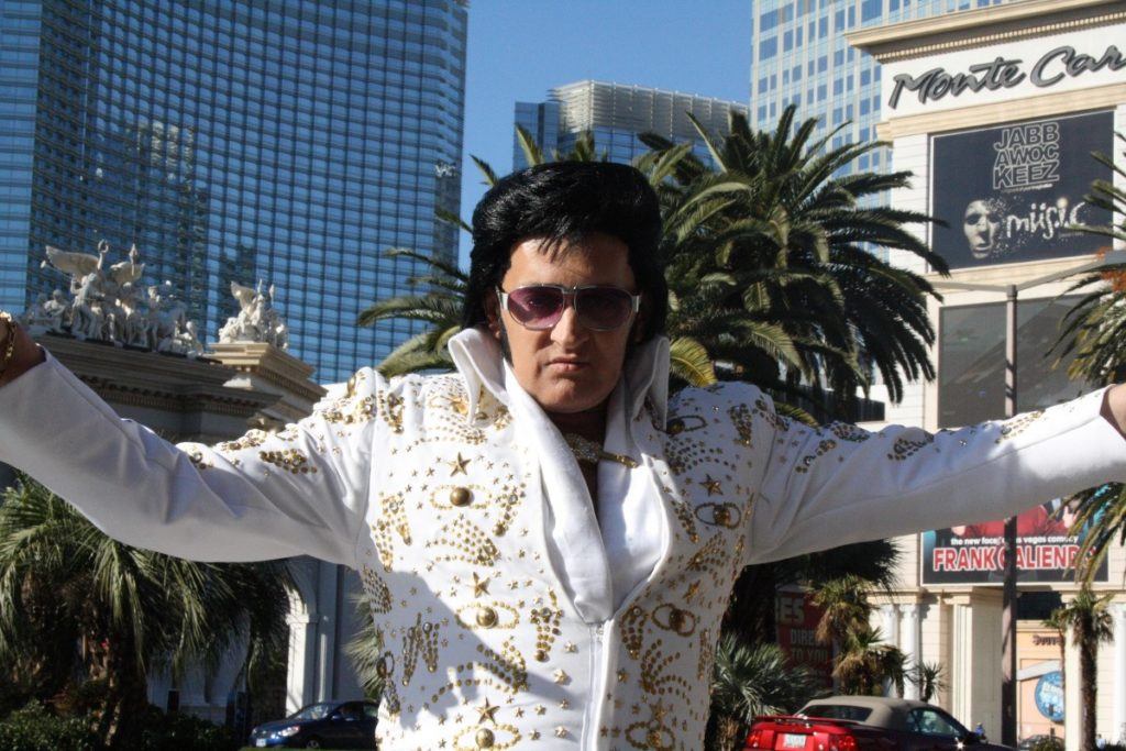 elvis double in las vegas