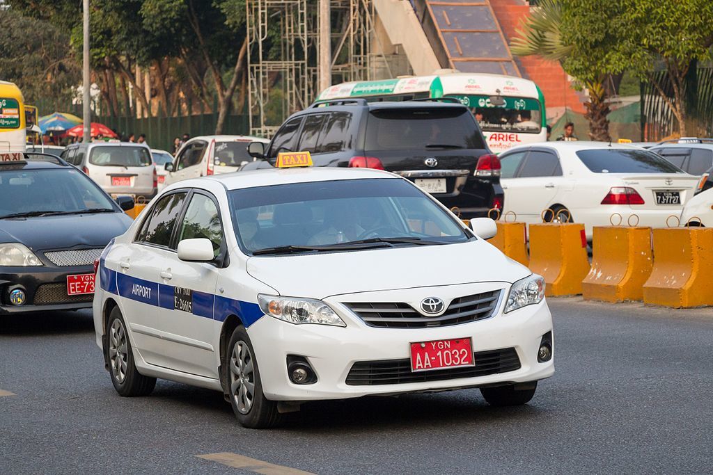 Are taxi safe in Myanmar