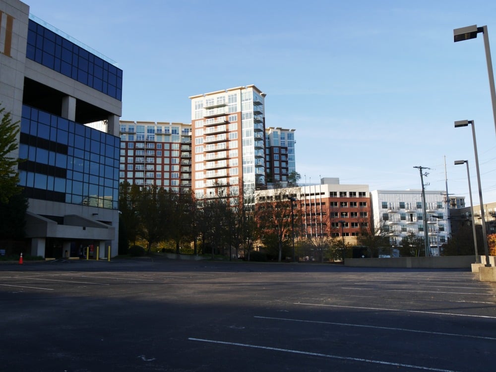 Partial skyline of Midtown Nashville