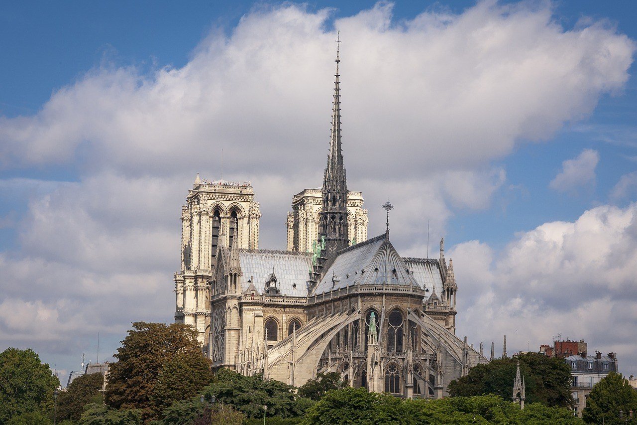Notre Dame Cathedral - incredible free place to go to in Paris