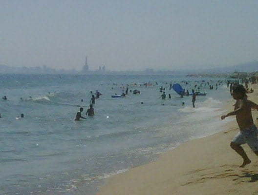 Ocata Beach in barcelona