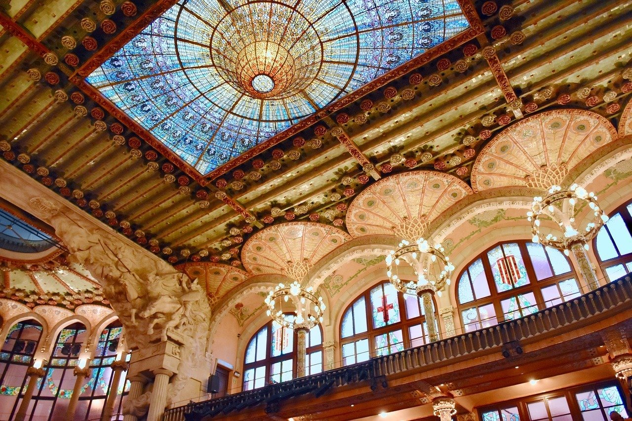 Palau de la Musica Catalana in barcelona