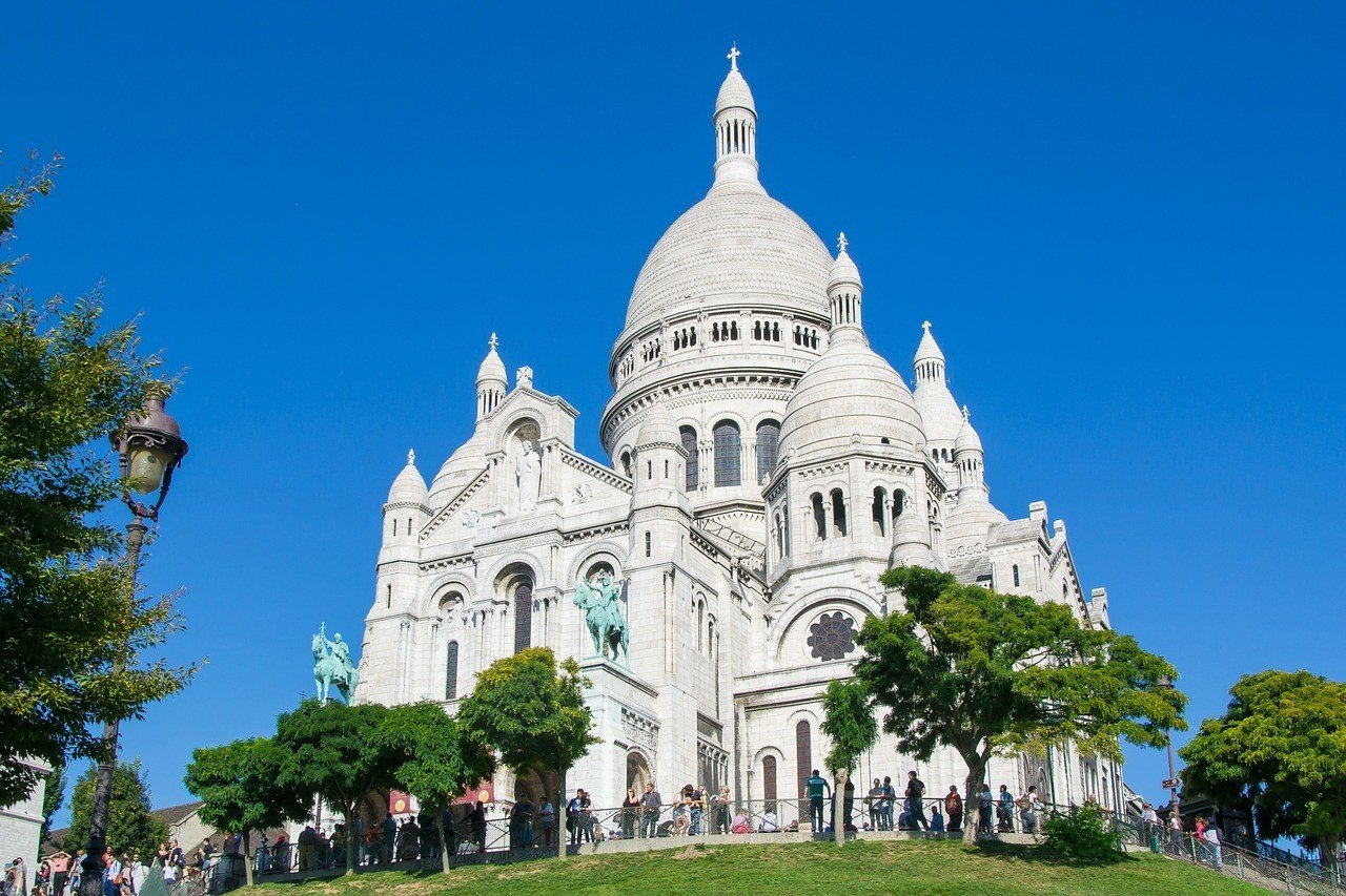 Sacre Coeur - one of the most religious places to see in Paris