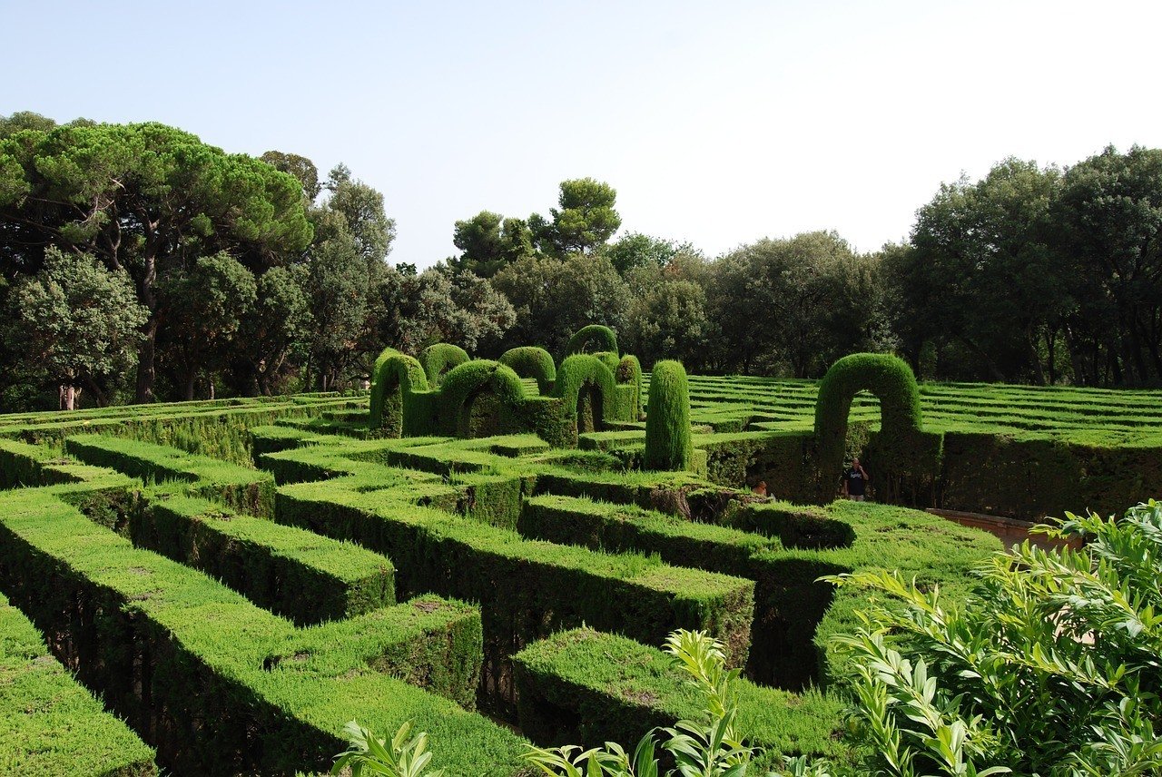 The Labyrinth Park of Horta in barcelona