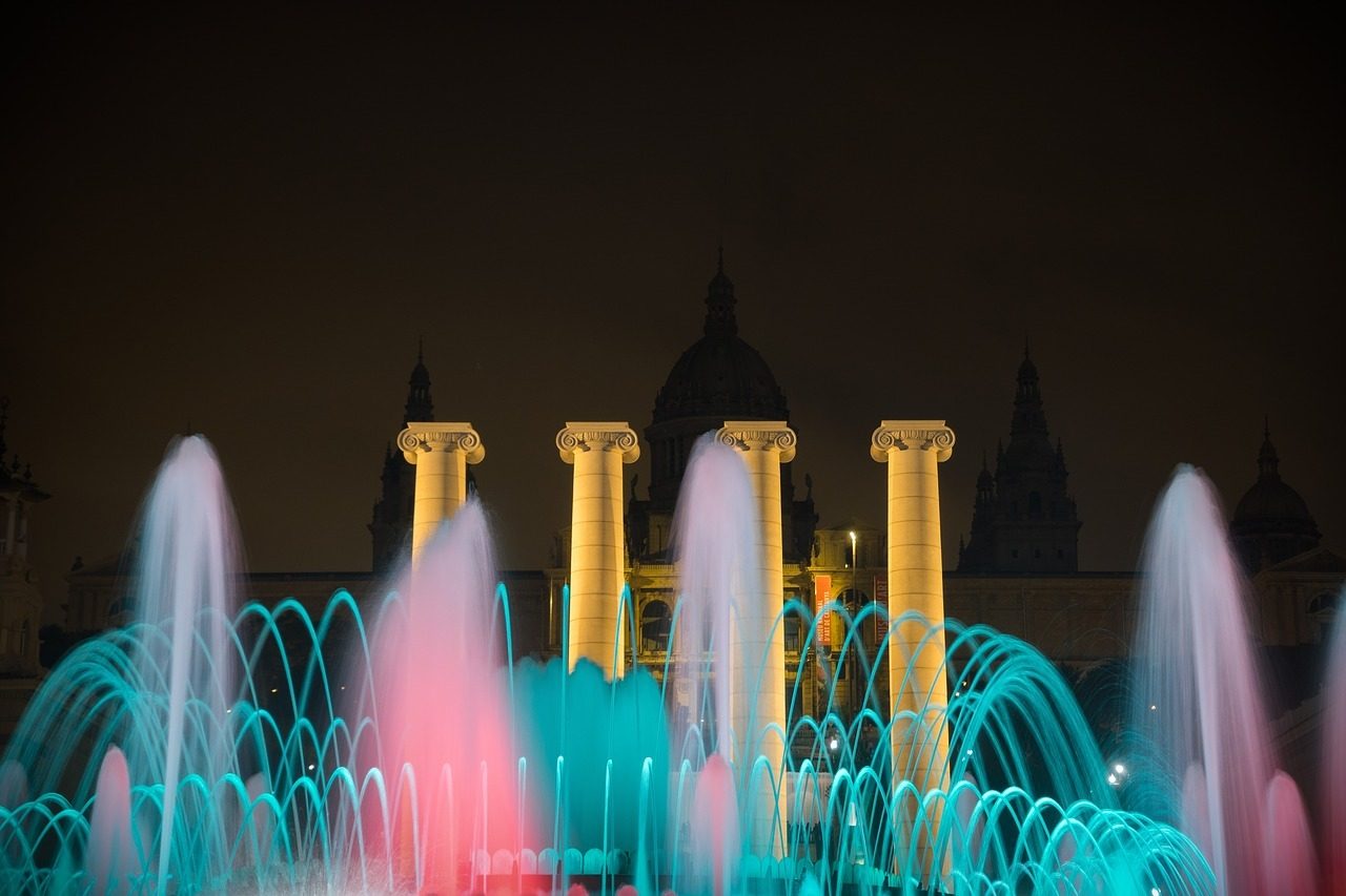 Spettacolo della Fontana Magica di Montjuic