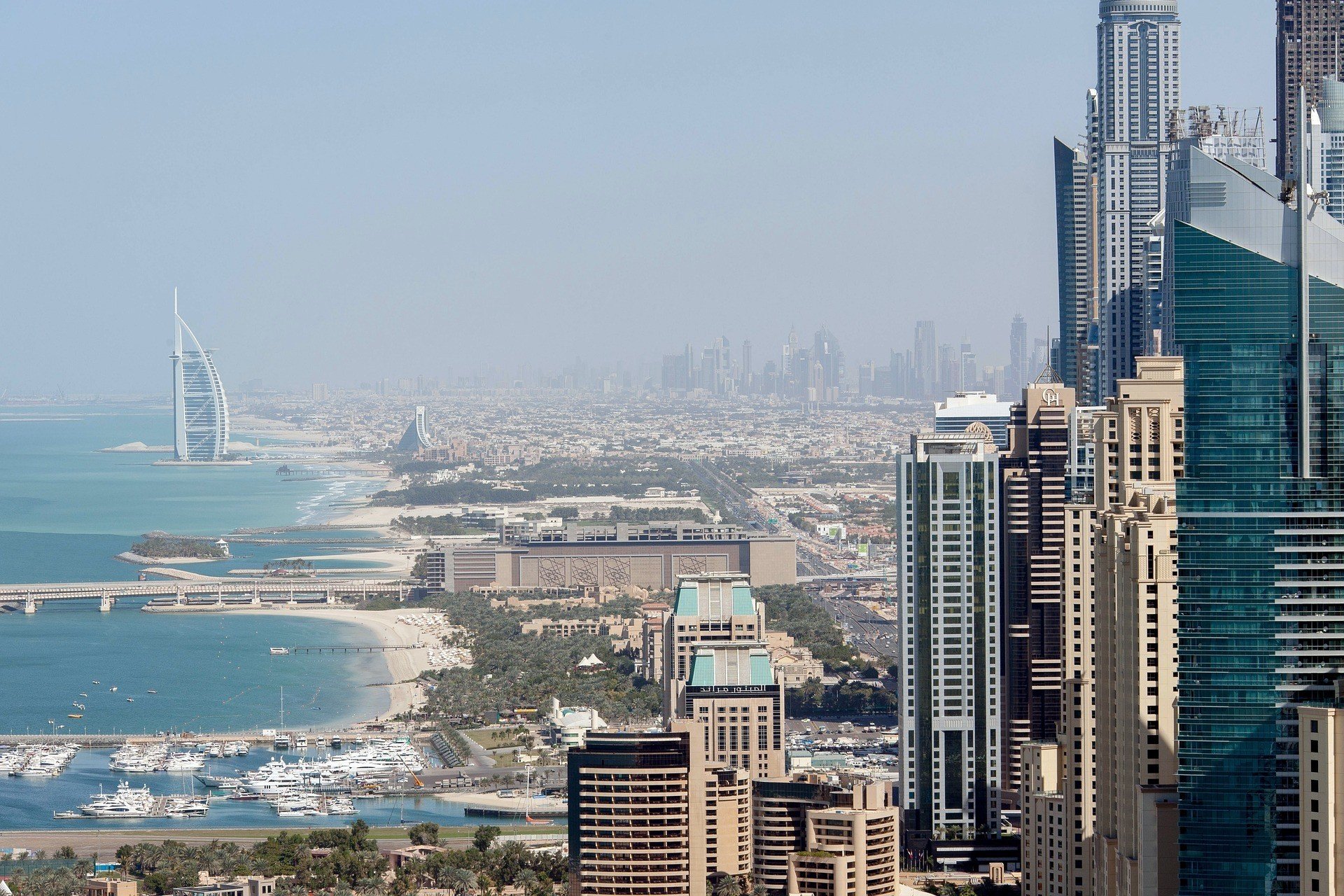 Dubai looking safe and mighty nice to live in