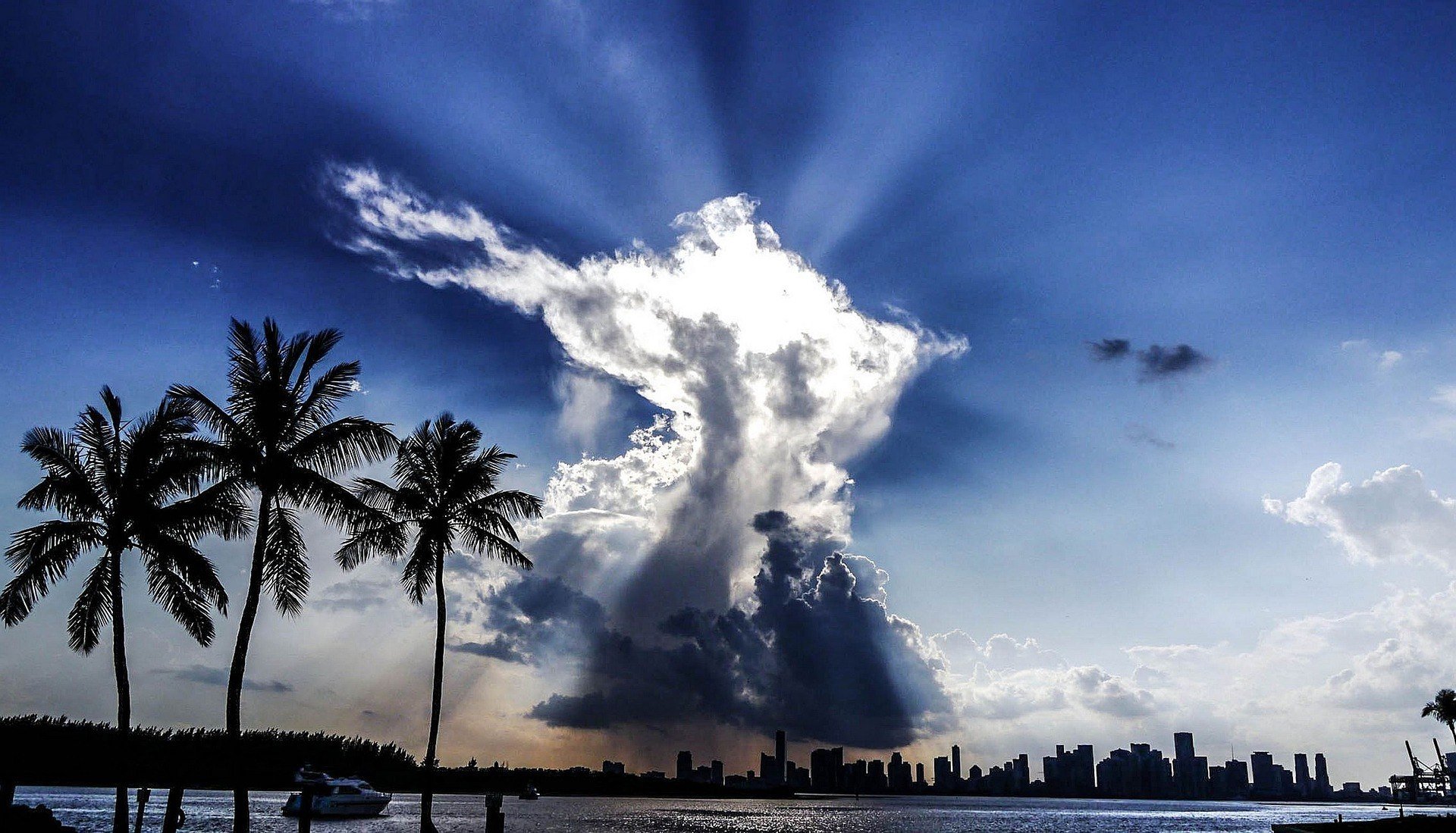Clouds over Miami