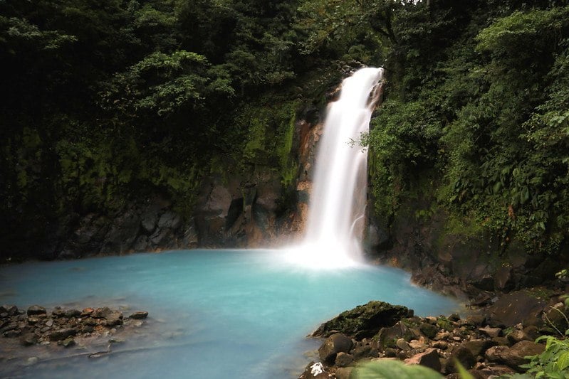 Rio Celeste Blue Water River