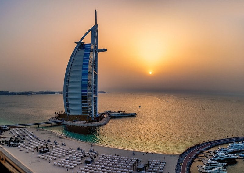 Burj Al Arab and Kite Beach