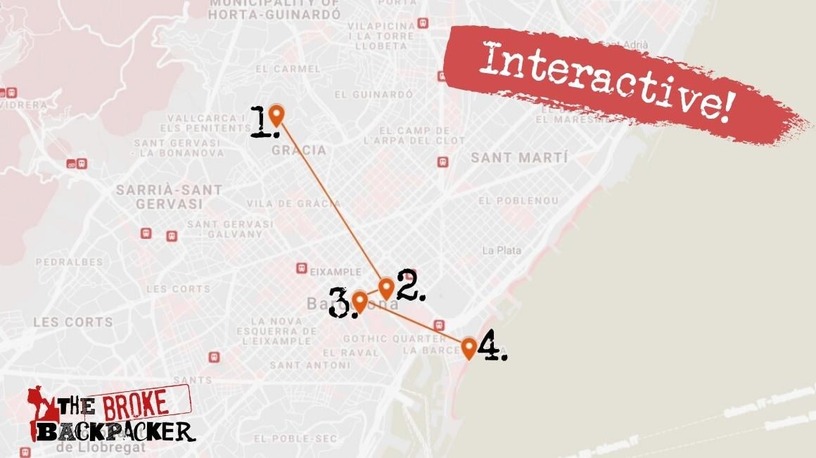 tourist areas of barcelona Barcelona Itinerary Day 2