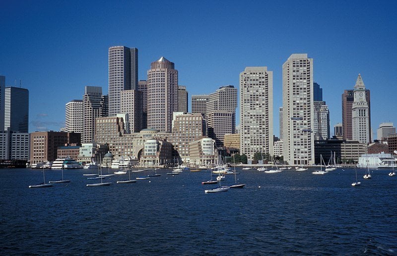 Observation Deck at Independence Wharf boston