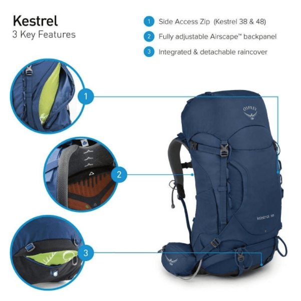 Osprey Kestrel 48 review