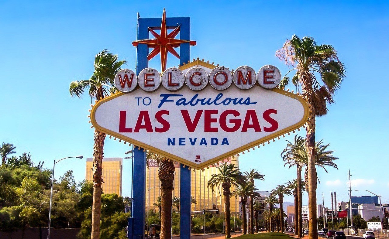 The 'Welcome to Las Vegas' sign