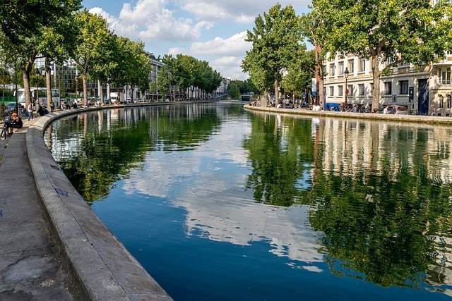 Wander Down Canal Saint-Martin