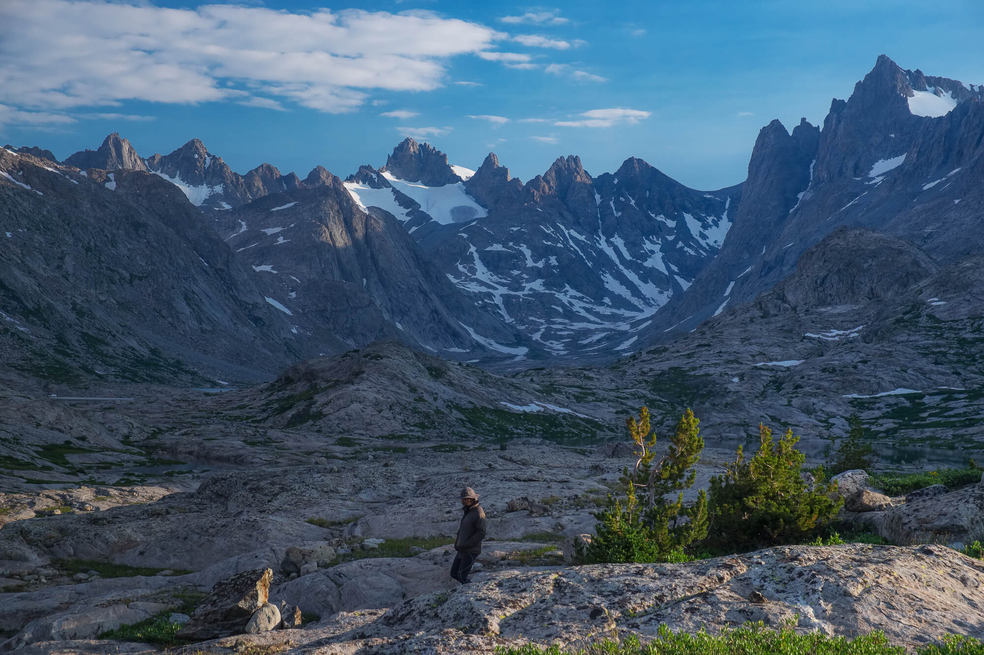 Hiking in Wyoming Rockies