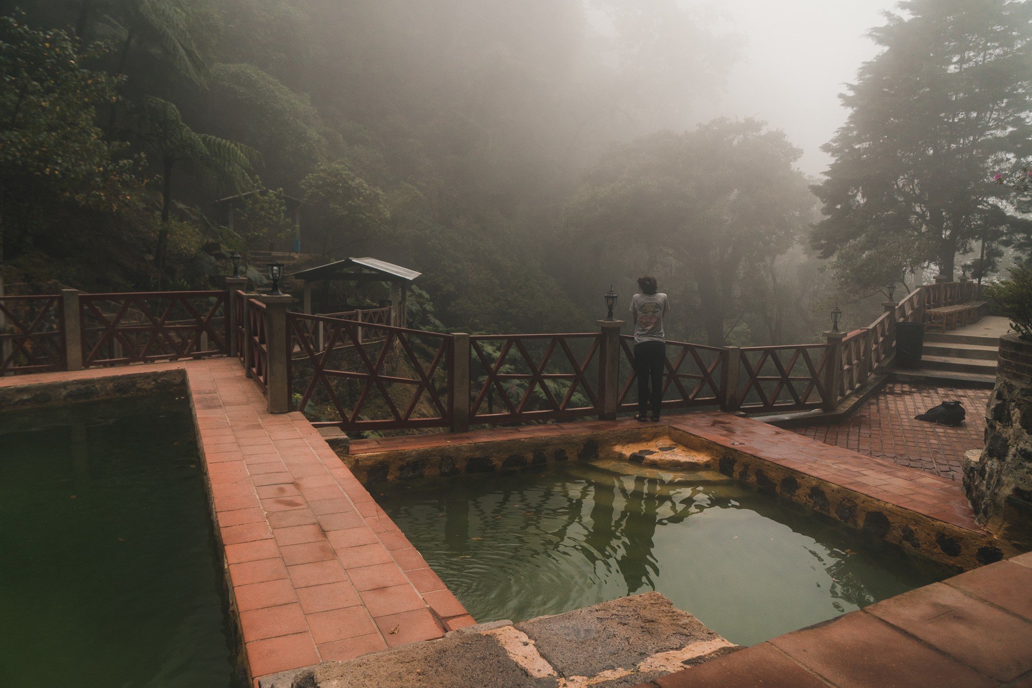 tranquil things to do in Guatemala: visit a hot springs