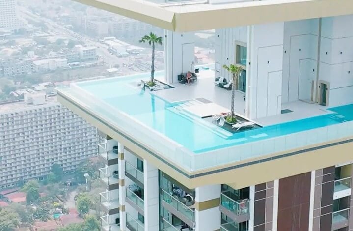 29-floor sky infinity pool - one bedroom sea view room