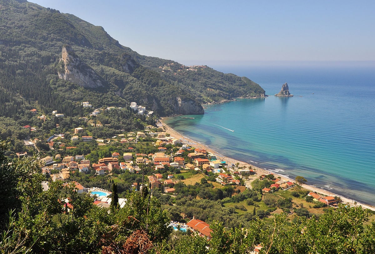 Agios Gordios, Corfu - backpacking the Ionian Islands