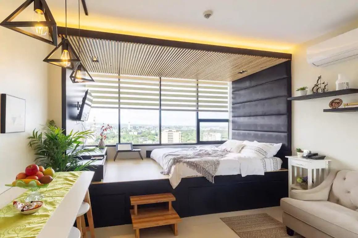 Beautiful condominium condo in cebu city with a view of the city