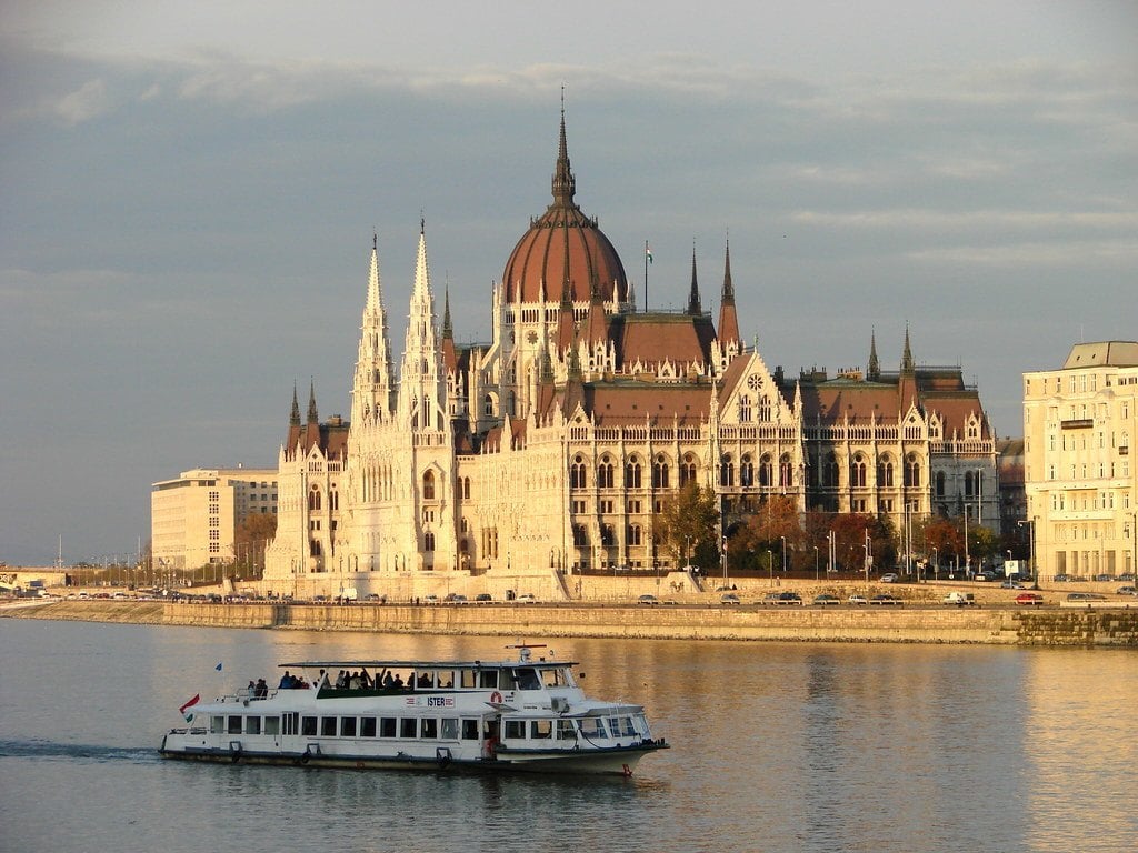 boottocht langs de Donau