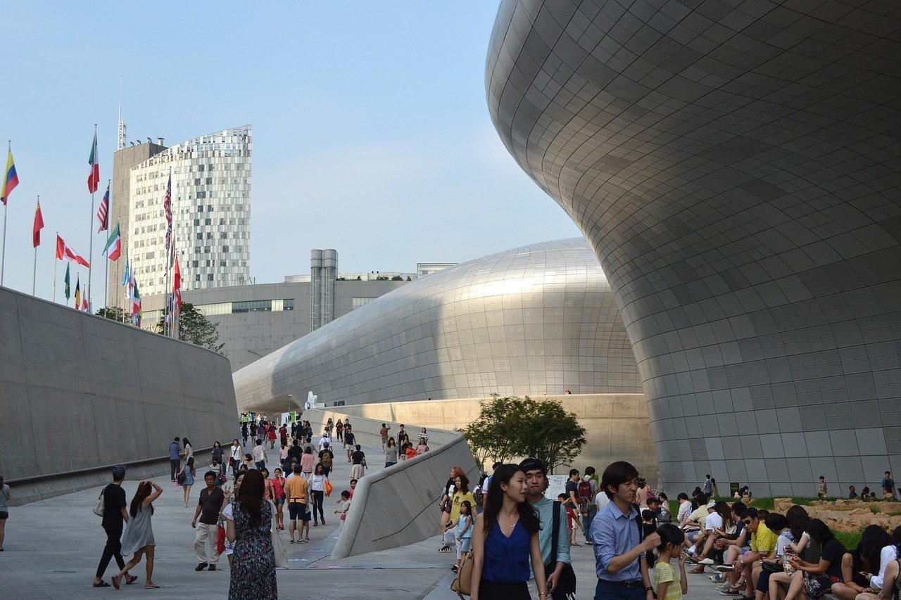 Shopping at Dongdaemun