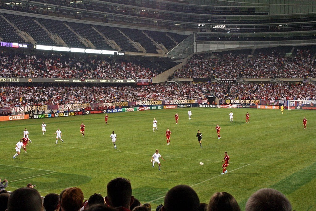 Football Game at Soldier Field