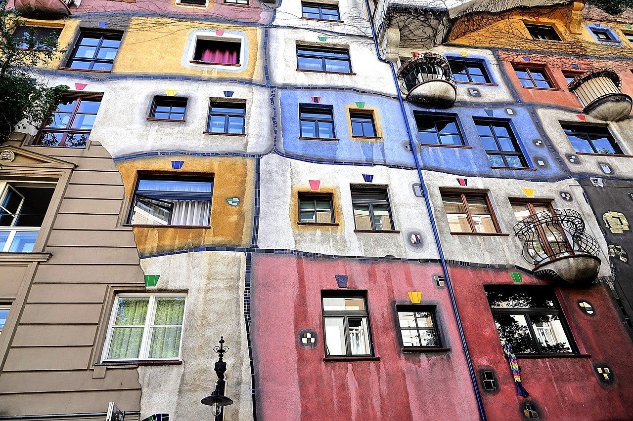 Hundertwasser Apartment House and Museum Vienna