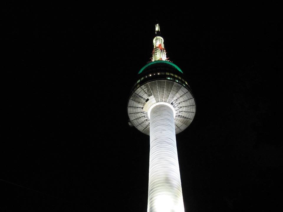 N Seoul Tower - a thing to do in Seoul at night