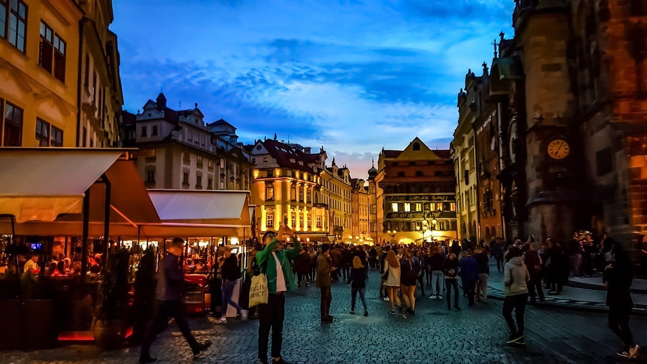 Prague nightlife