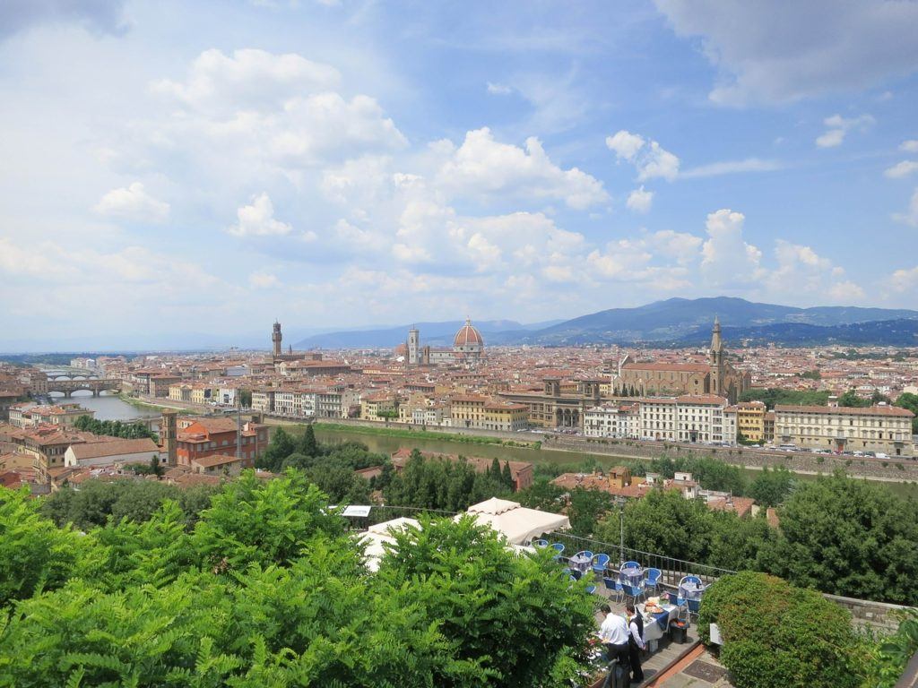 The Piazzale Michelangelo