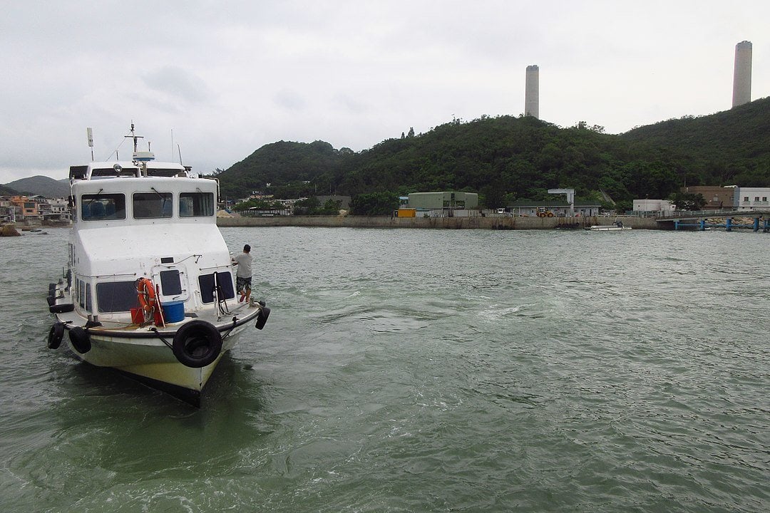 香港のラマ島へのフェリー