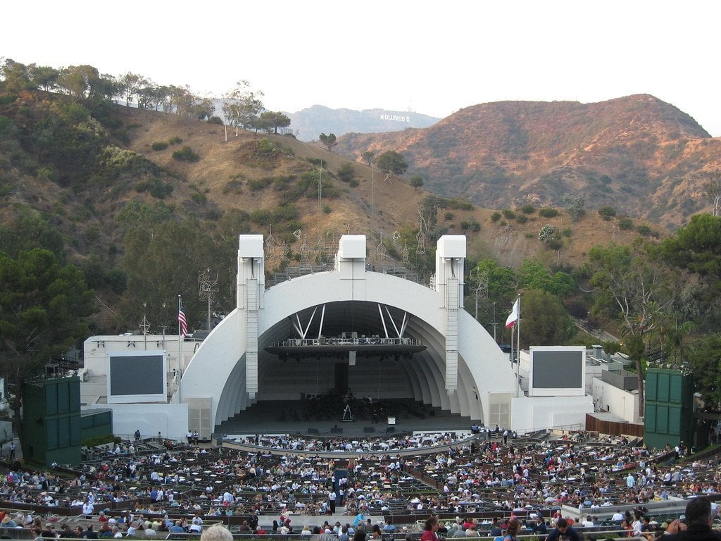 hollywood bowl, los angeles