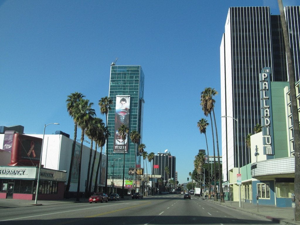 sunset boulevard, los angeles