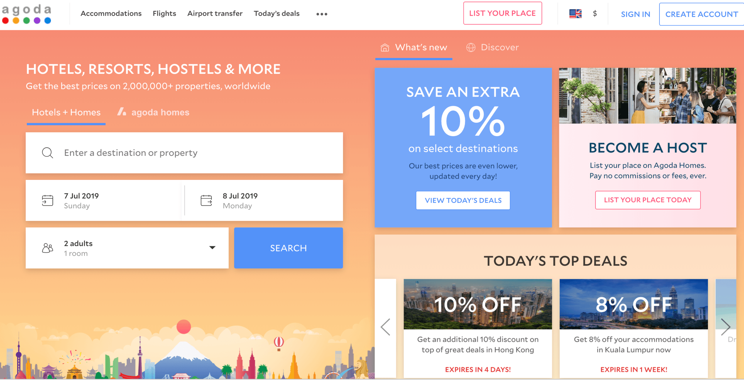 hotel reservation sites