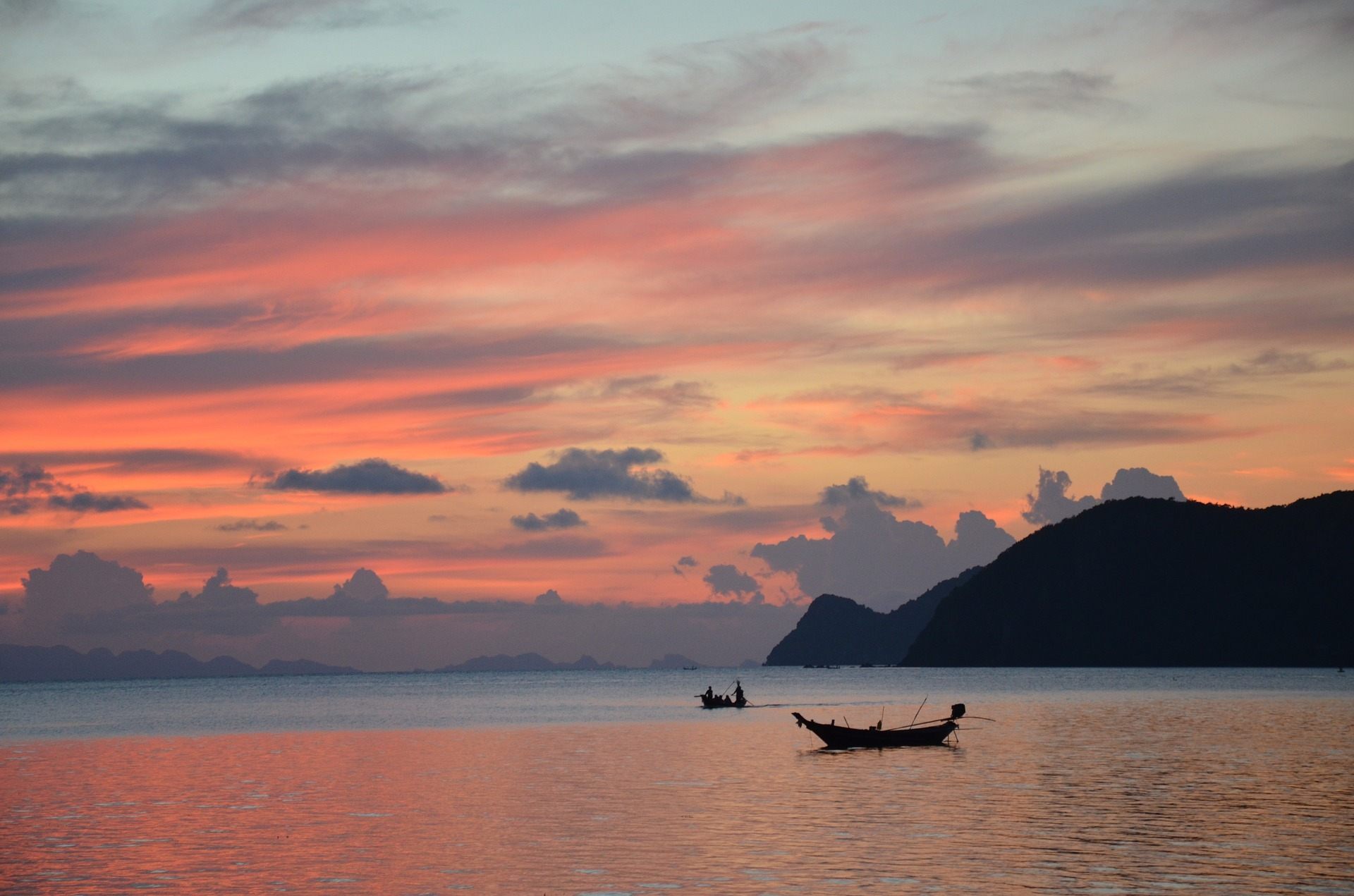 Baan Tai, Koh Phangan sunset beach